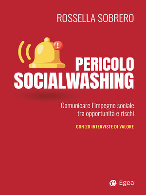 cover image of Pericolo socialwashing